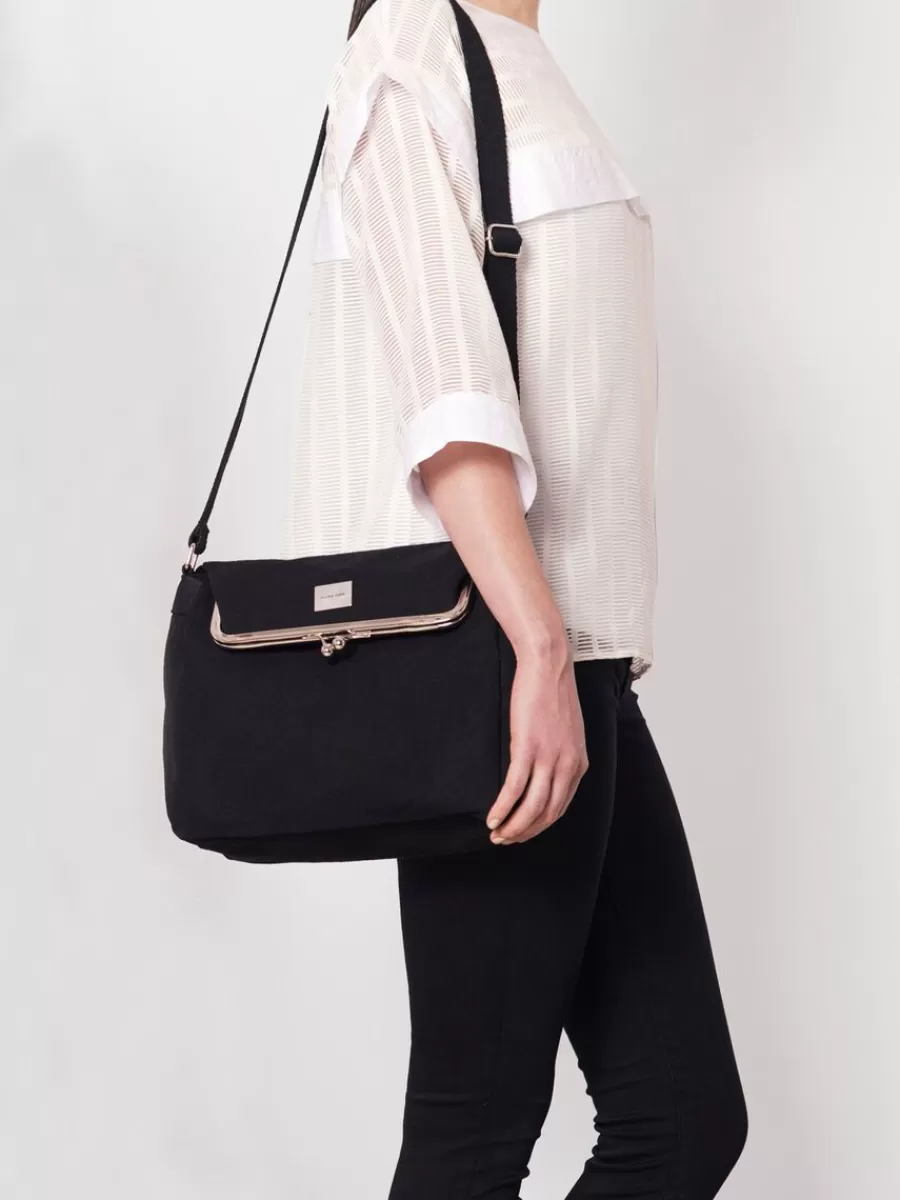 Usva Laukku, Musta Canvas>Globe Hope Fashion