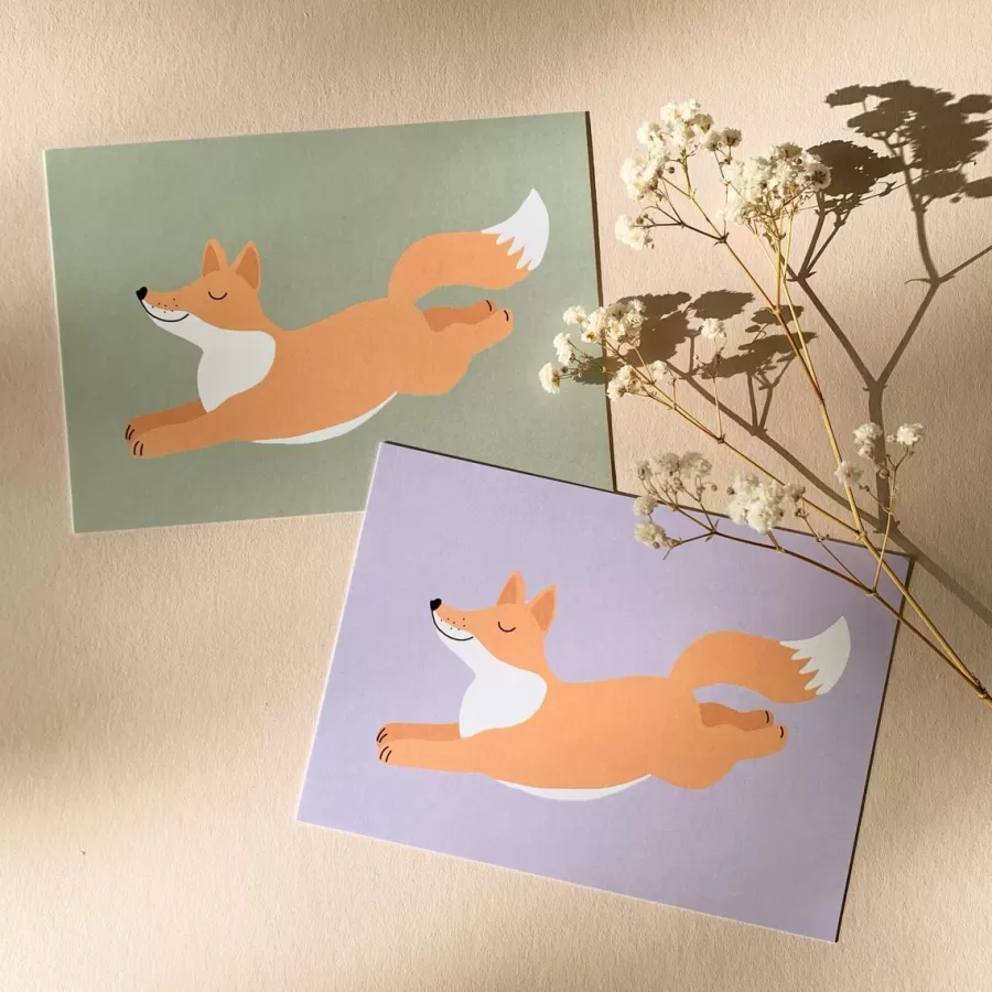 Helle Repolainen Postikortti, Vihrea>Helle Visuals Flash Sale