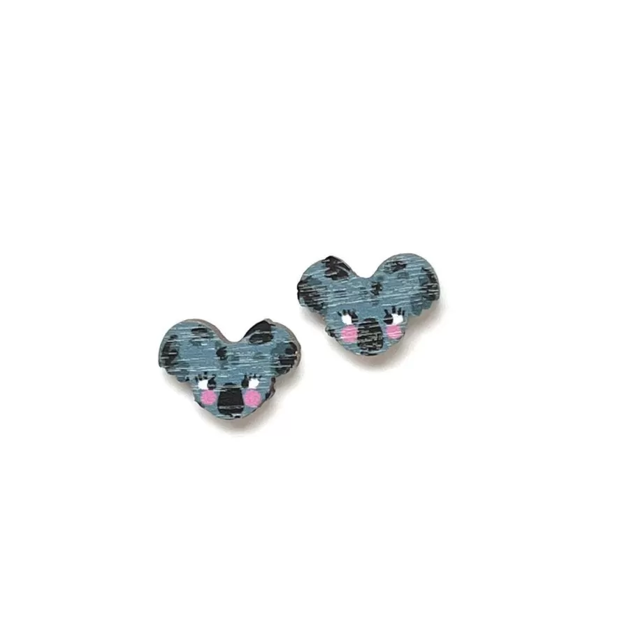 Koala Nappikorvakorut>Crazy Granny Designs Fashion