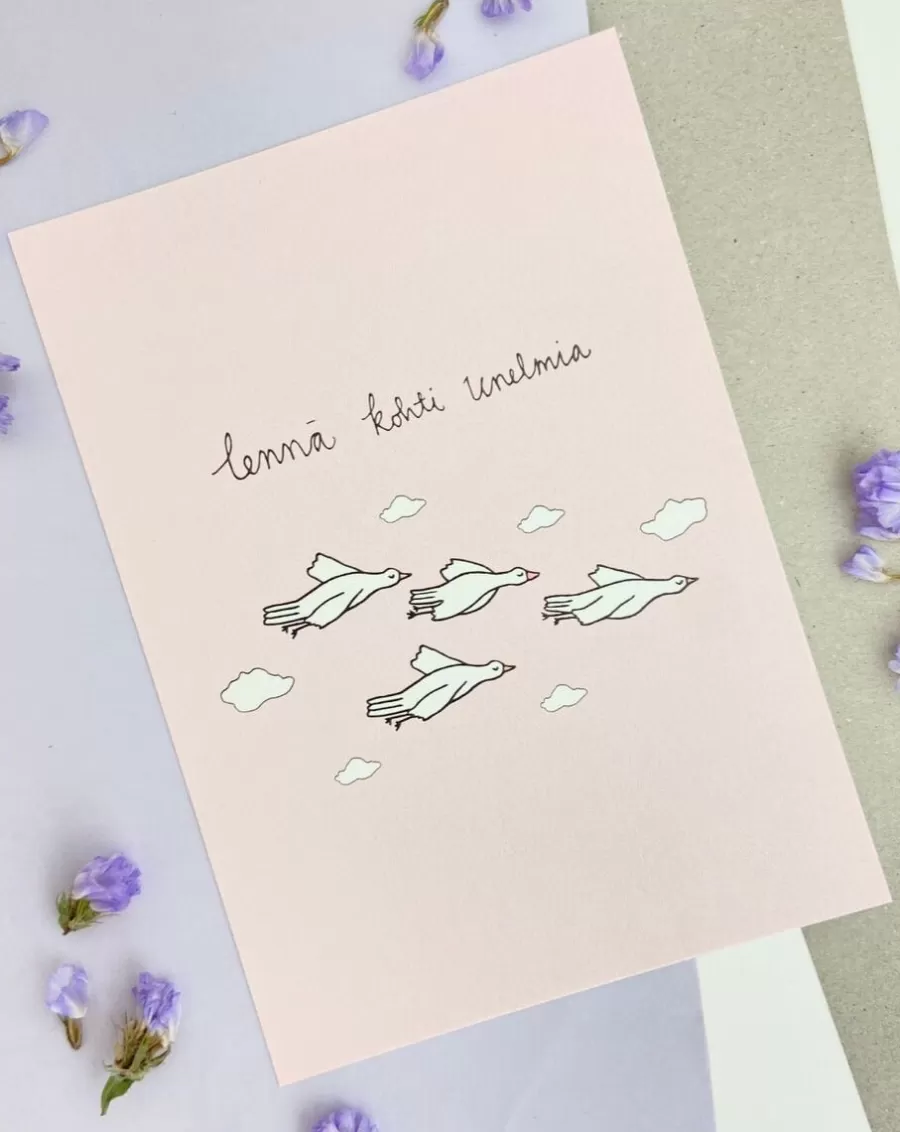 Lenna Kohti Postikortti>Puuhala Design Sale