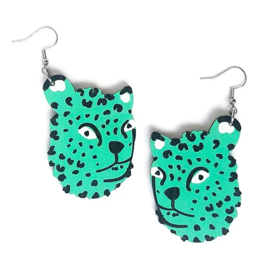 Leopardi Korvakorut, Minttu>Crazy Granny Designs Flash Sale