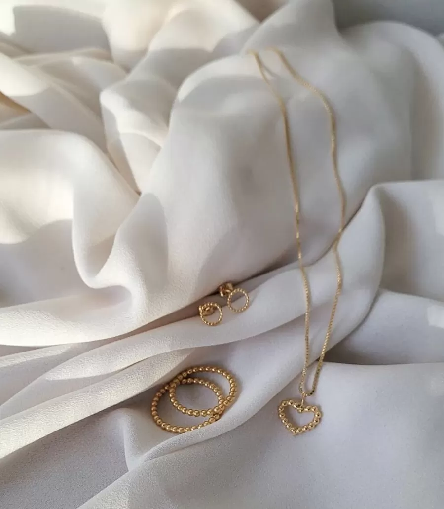 Lila Bubbel Mini Korvakorut, Golden Hour>LiLa Design Shop