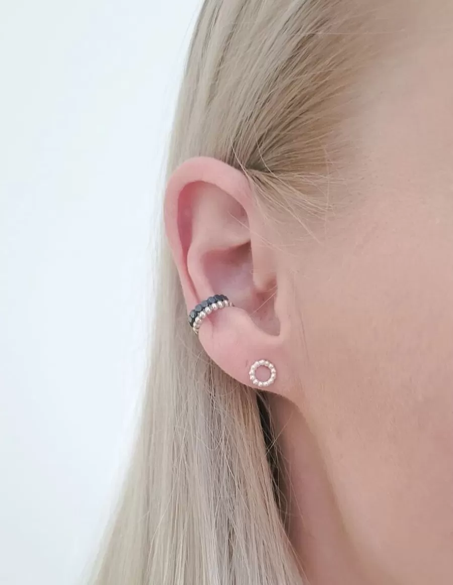 Lila Bubbel Mini Korvakorut, Hopea>LiLa Design Cheap