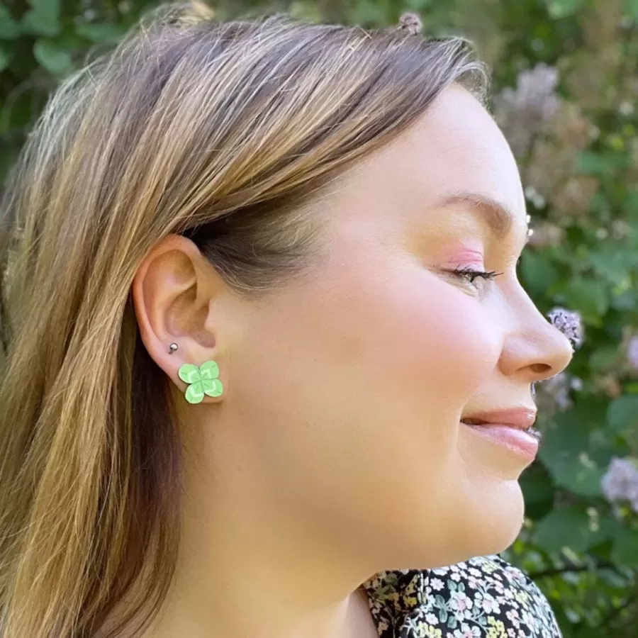 Lucky Clover Nappikorvakorut>Crazy Granny Designs Discount