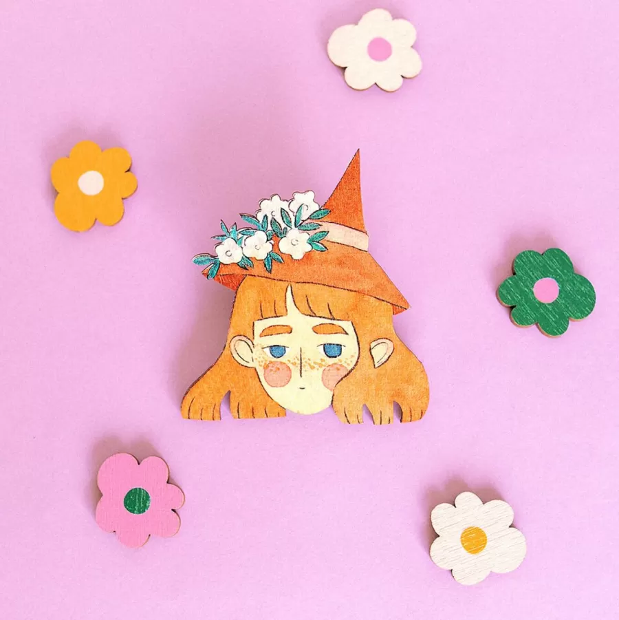 Watercolor Witch Pinssi>Mia Minerva Best