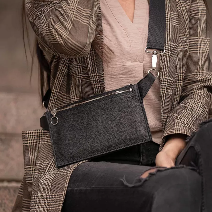 Miiko Hippa Laukku, Musta>Miiko Design Flash Sale