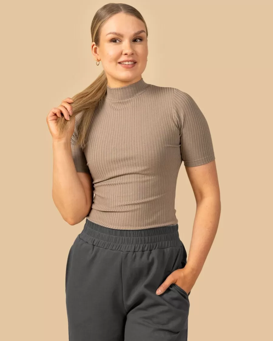 Riva Hiekka Ribbi T-Paita>Riva Clothing Discount