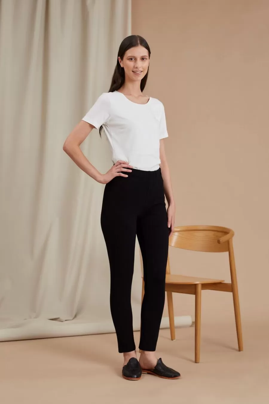 Kira Housut, Musta 76Cm>Voglia Hot