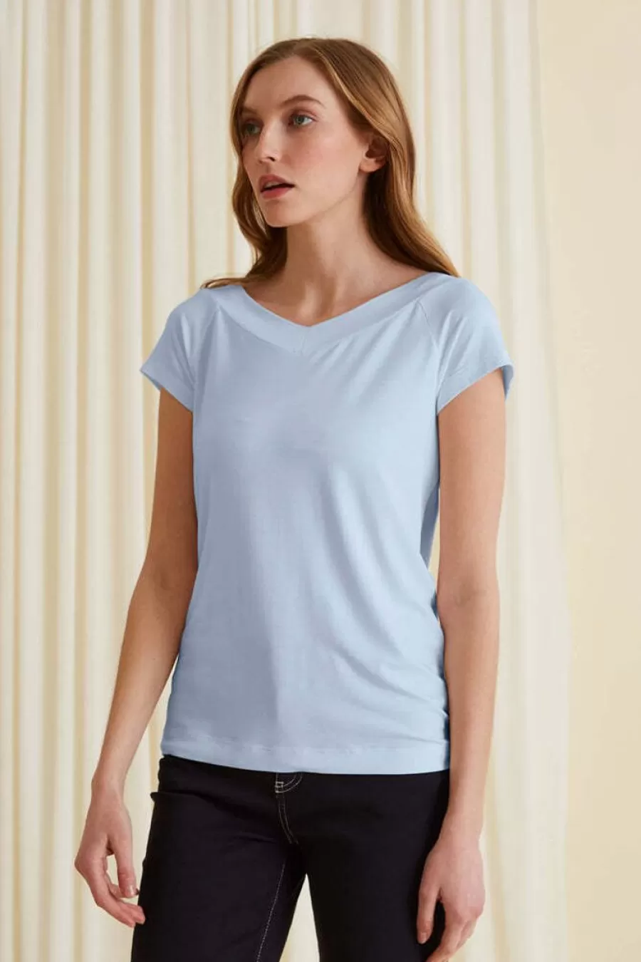 Veera T-Paita, Sininen>Voglia Fashion